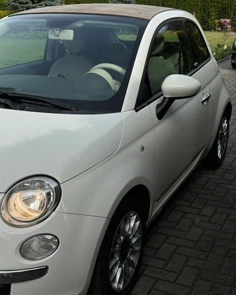 Fiat 500 cena 24300 przebieg: 126000, rok produkcji 2013 z Konin małe 596